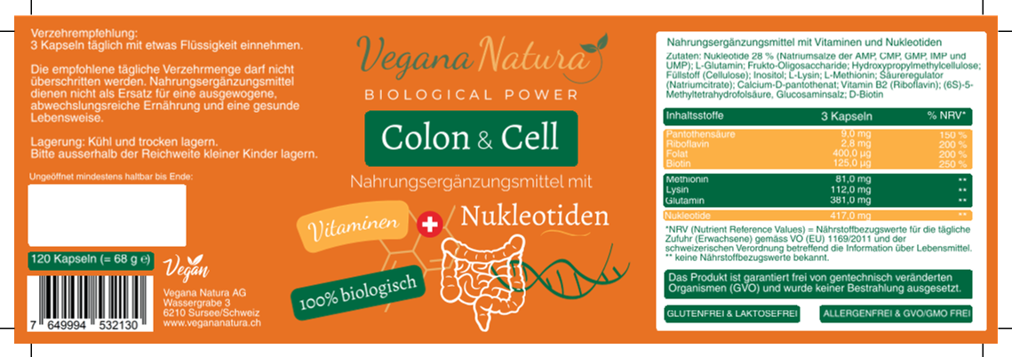 Colon & Cell Nukleotiden